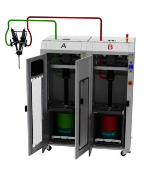 Structure of a potting system (source: bdtronic)